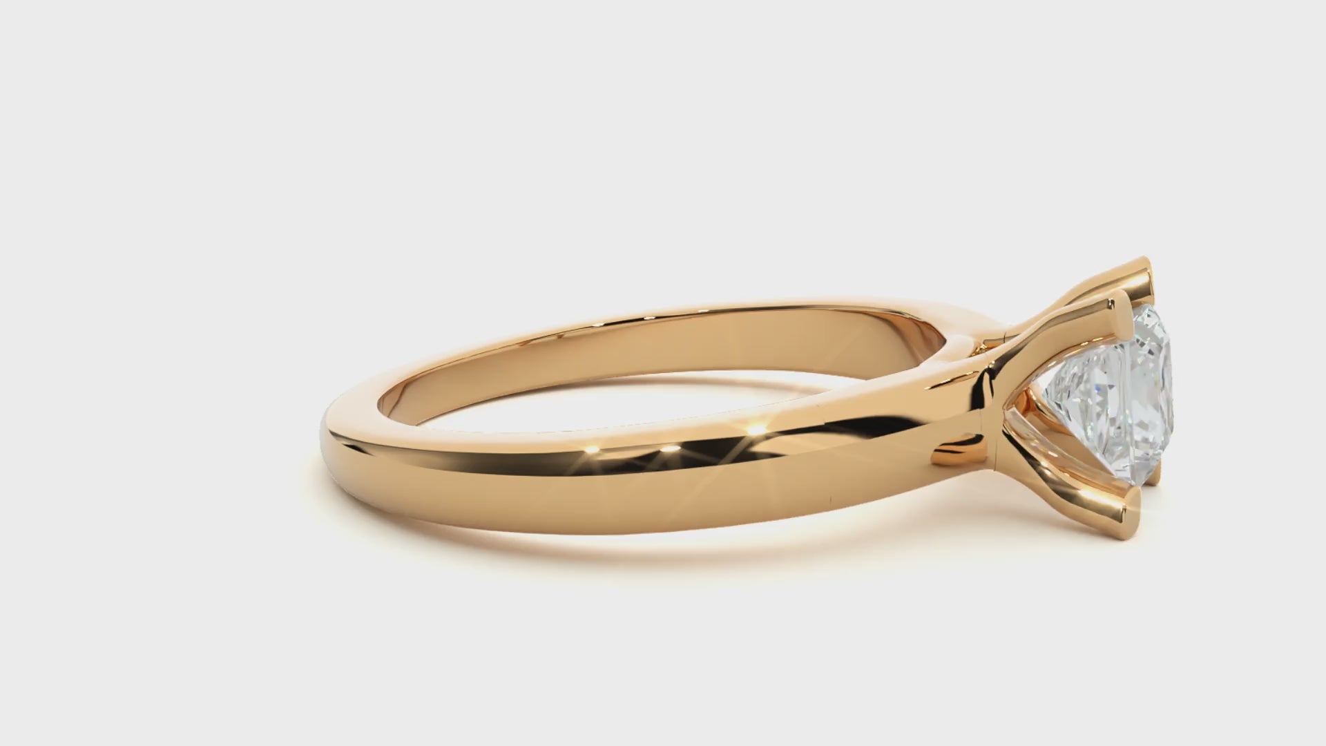 Elegant Princess Diamond Ring – Timeless Beauty with Princess Cut Diamond