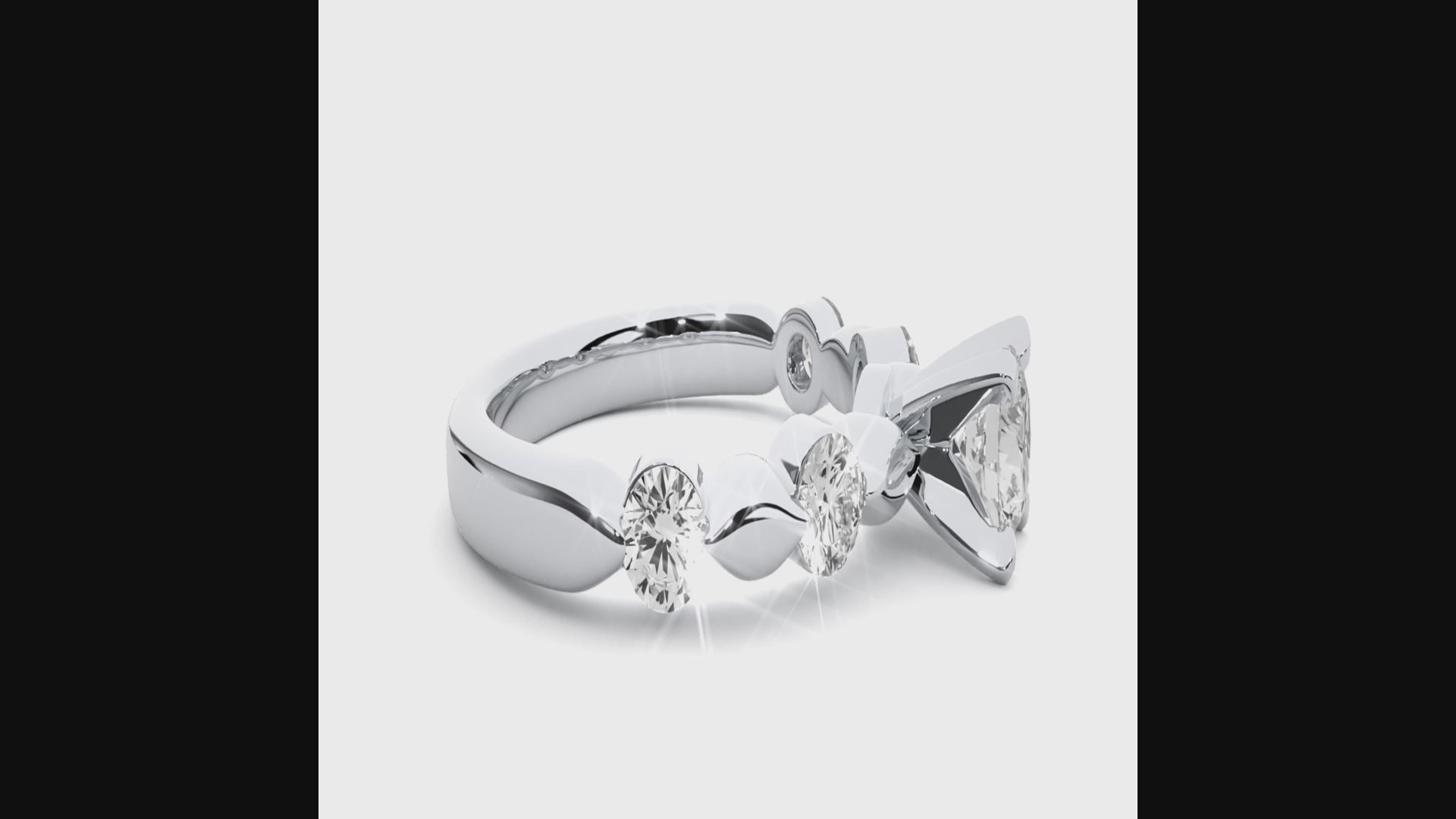 0.4+0.49 Ct Round Diamond Ring