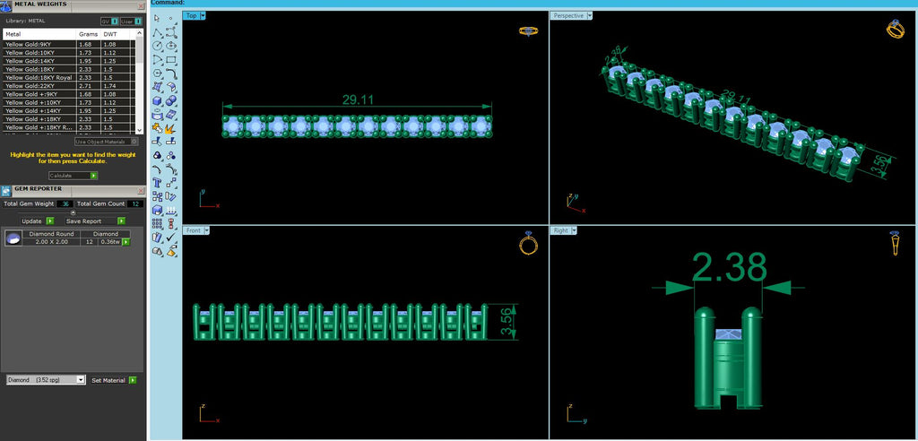 Minimal Round Diamond Bracelet – Elegant Solitaire Design in Gold