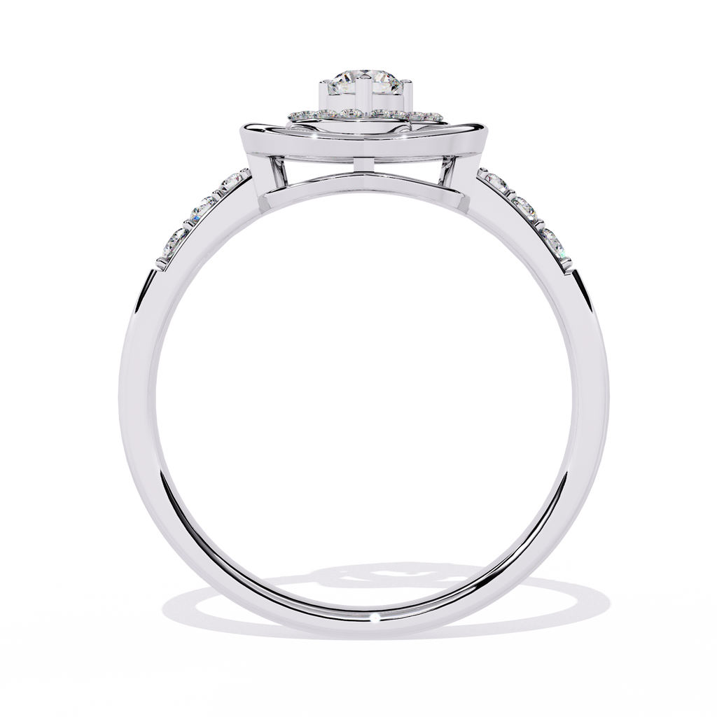 Round Diamond Ring – Classic Solitaire Diamond Ring for Women