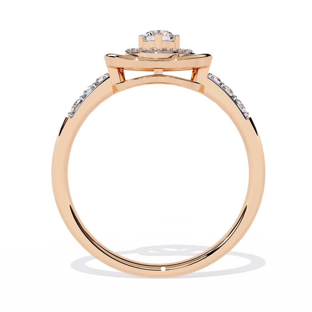 Round Diamond Ring – Classic Solitaire Diamond Ring for Women