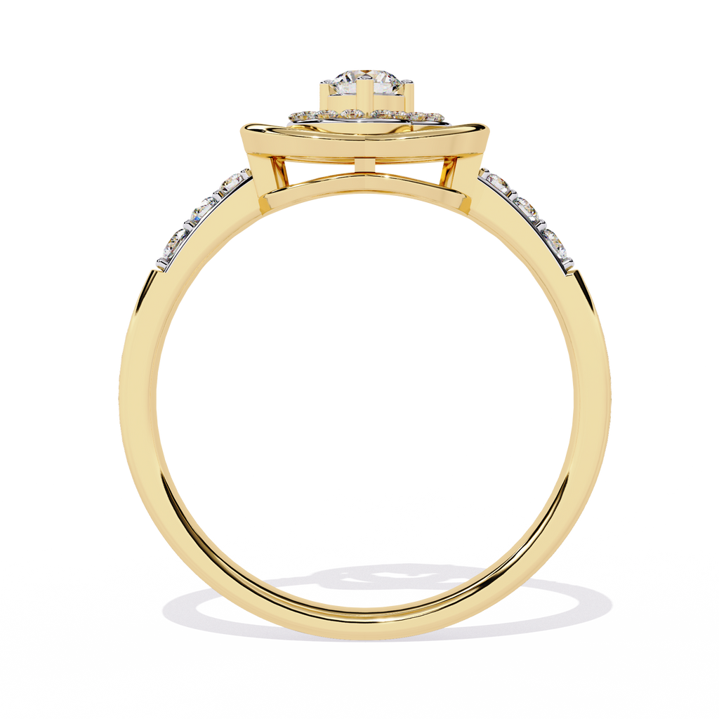 Round Diamond Ring – Classic Solitaire Diamond Ring for Women