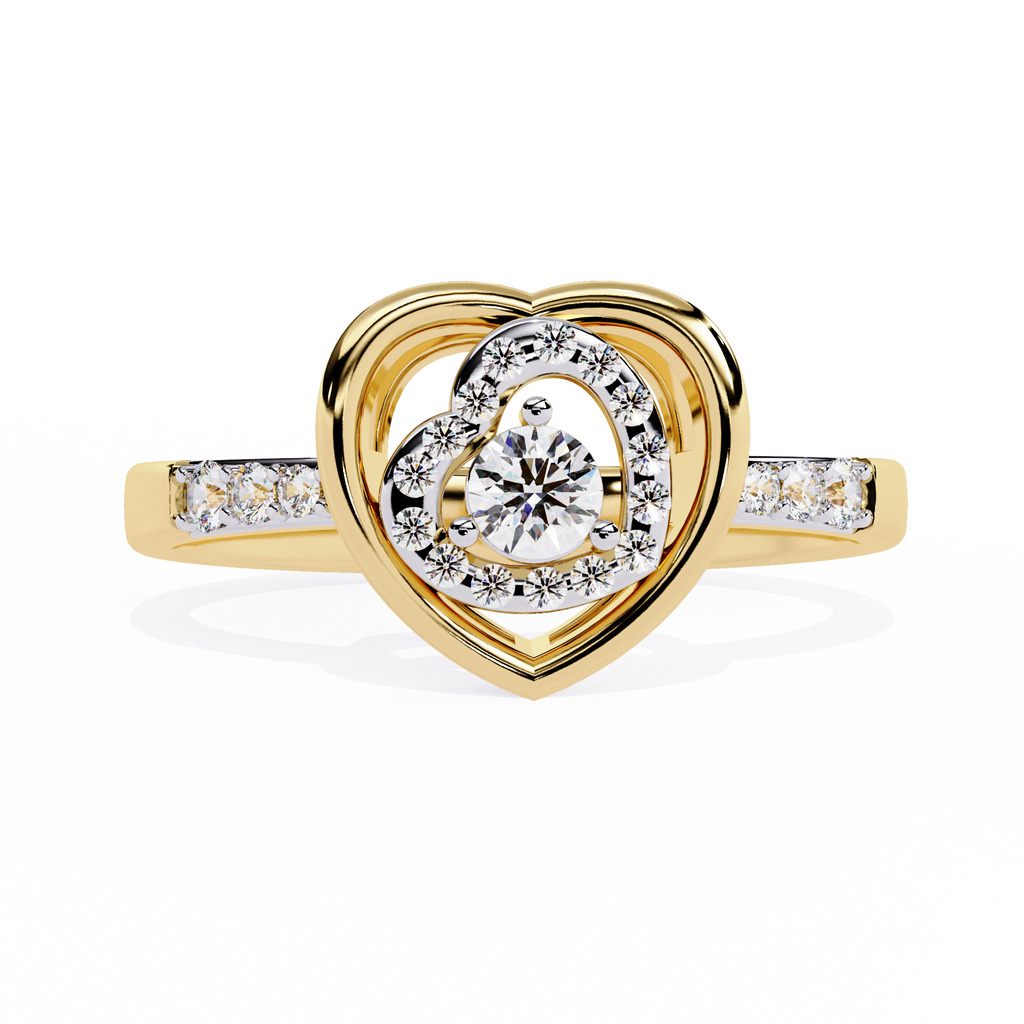 Round Diamond Ring – Classic Solitaire Diamond Ring for Women