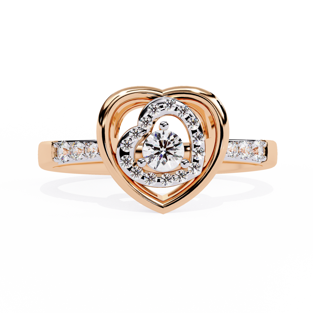 Round Diamond Ring – Classic Solitaire Diamond Ring for Women