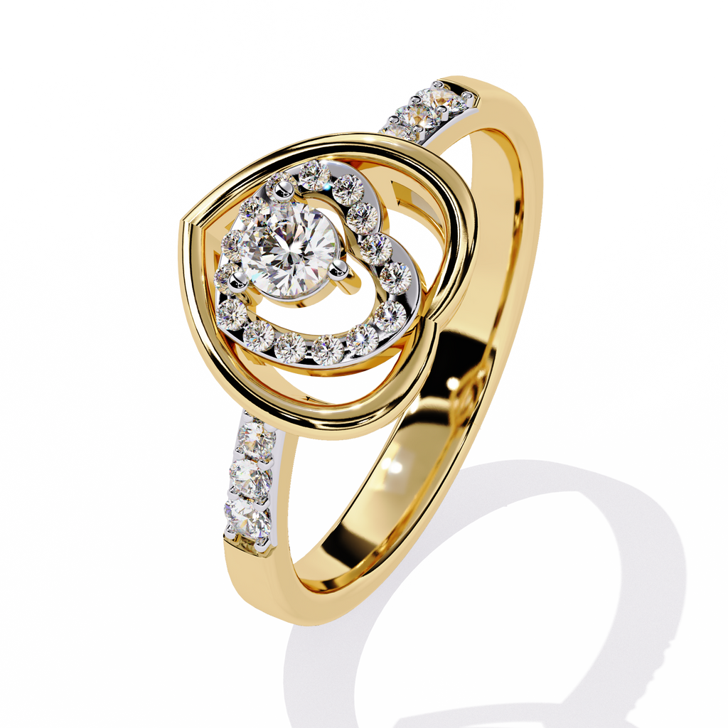 Round Diamond Ring – Classic Solitaire Diamond Ring for Women