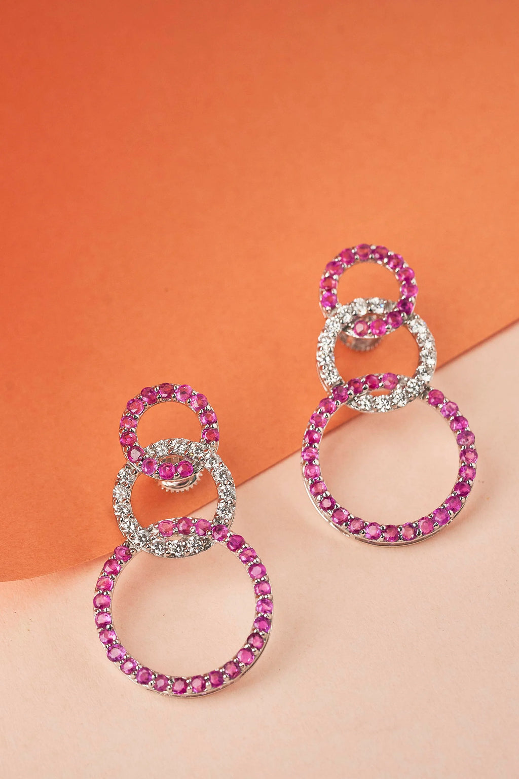 Ruby Earring