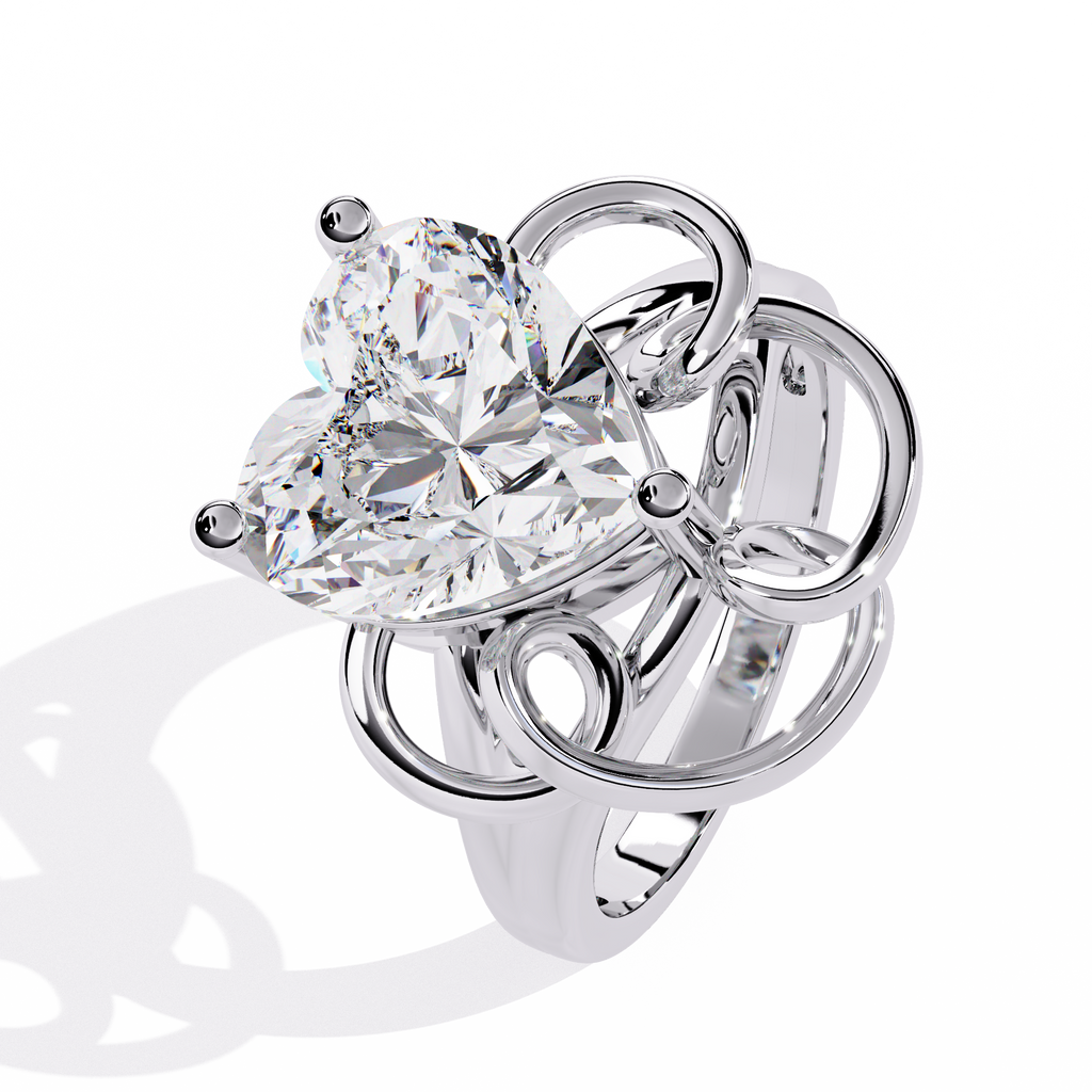 HR Diamond Ring – High-Quality HR Certified Diamond in Elegant Design