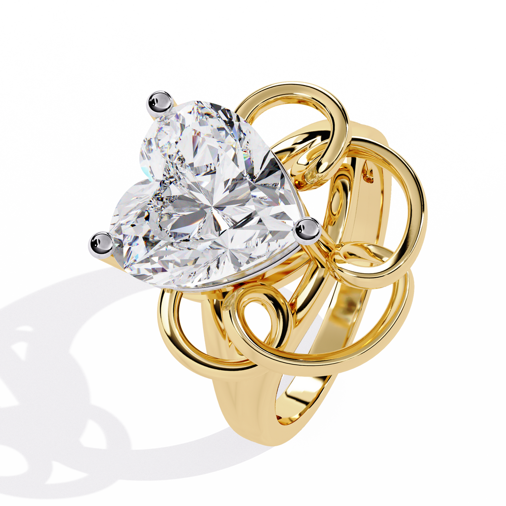 HR Diamond Ring – High-Quality HR Certified Diamond in Elegant Design