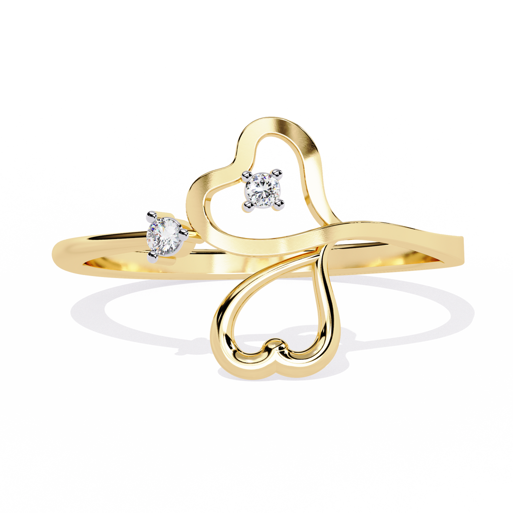 Round Diamond Ring – Delicate Solitaire Diamond for Everyday Elegance