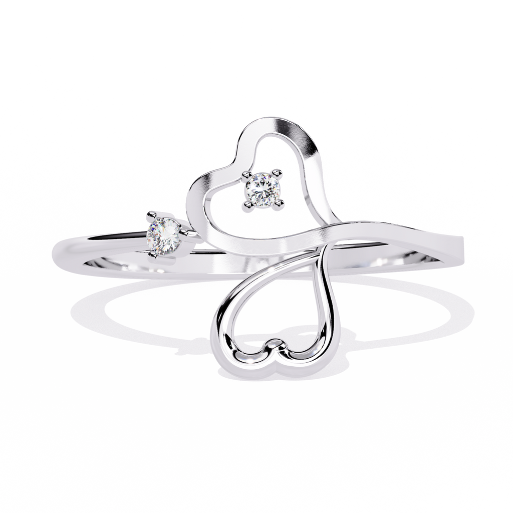 Round Diamond Ring – Delicate Solitaire Diamond for Everyday Elegance