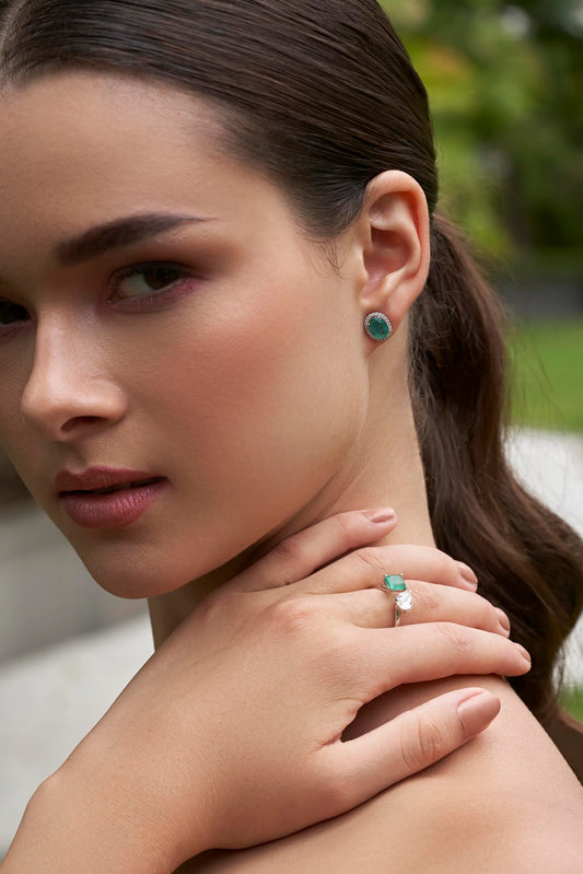 Emerald Earring