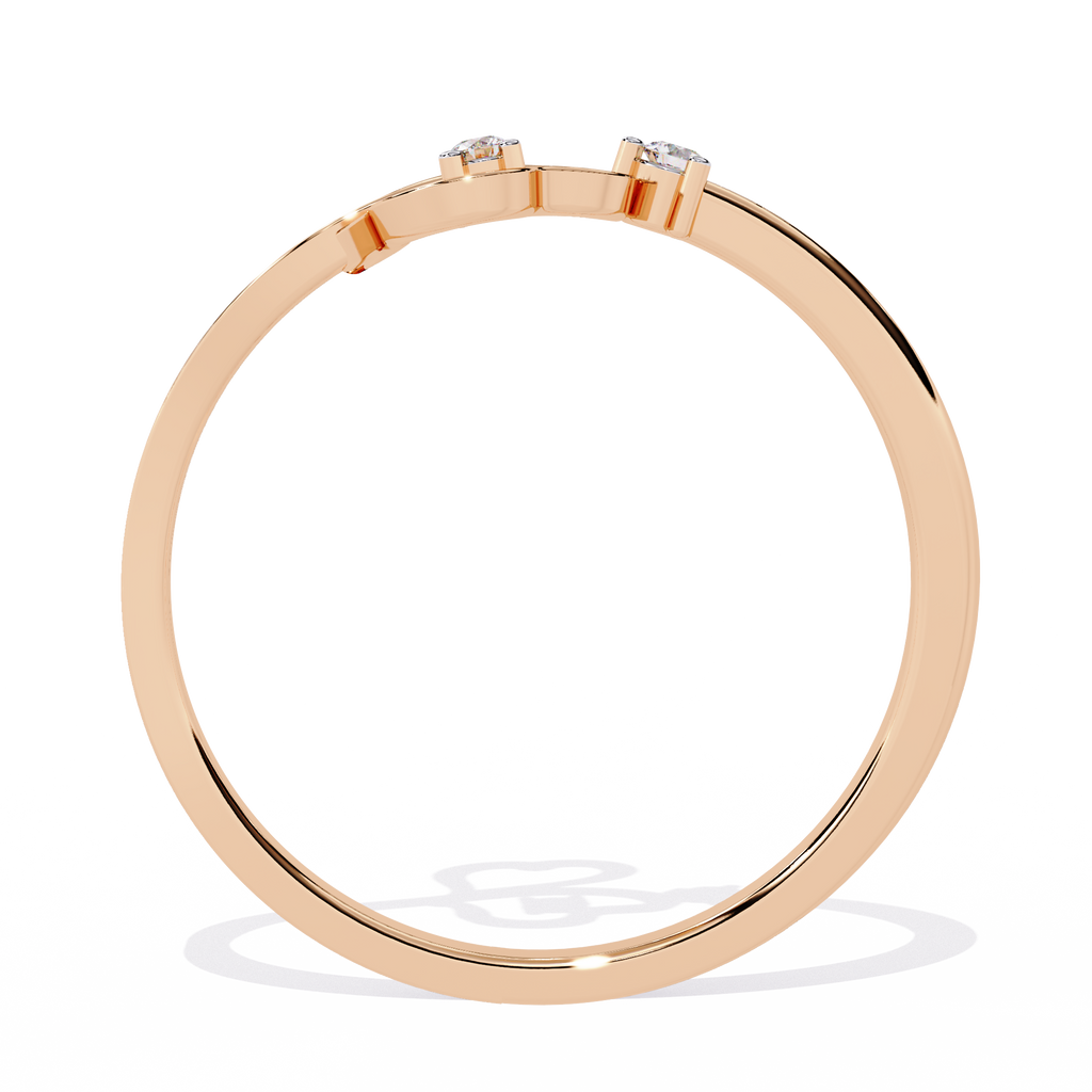 Round Diamond Ring – Delicate Solitaire Diamond for Everyday Elegance