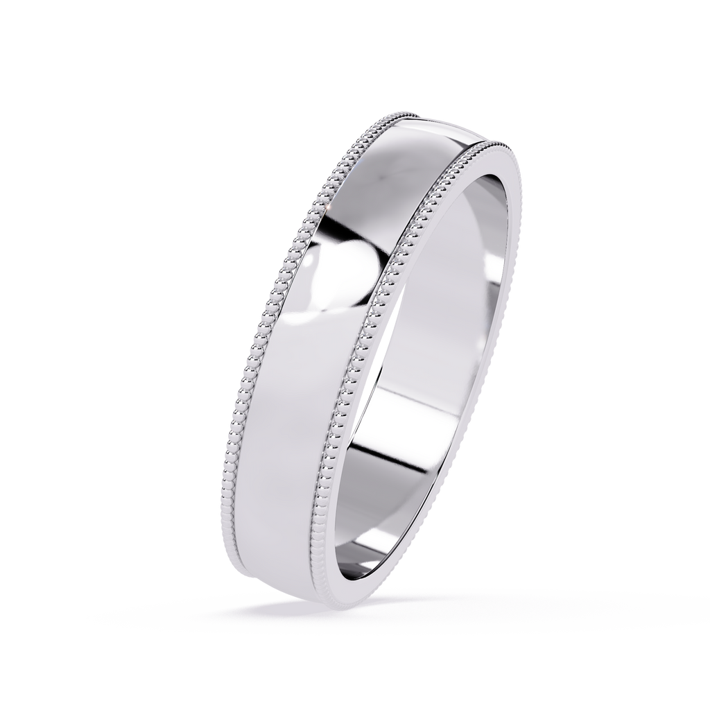 0.28 Ct round cut lab-grown diamond ring in sleek minimal setting

