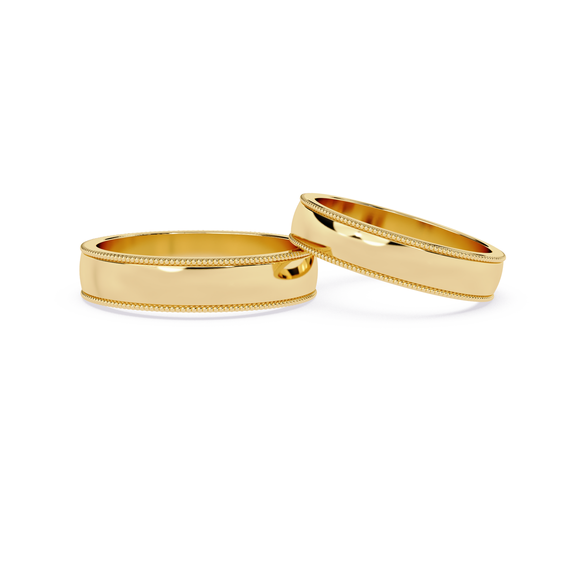 0.28 Ct round cut lab-grown diamond ring in sleek minimal setting