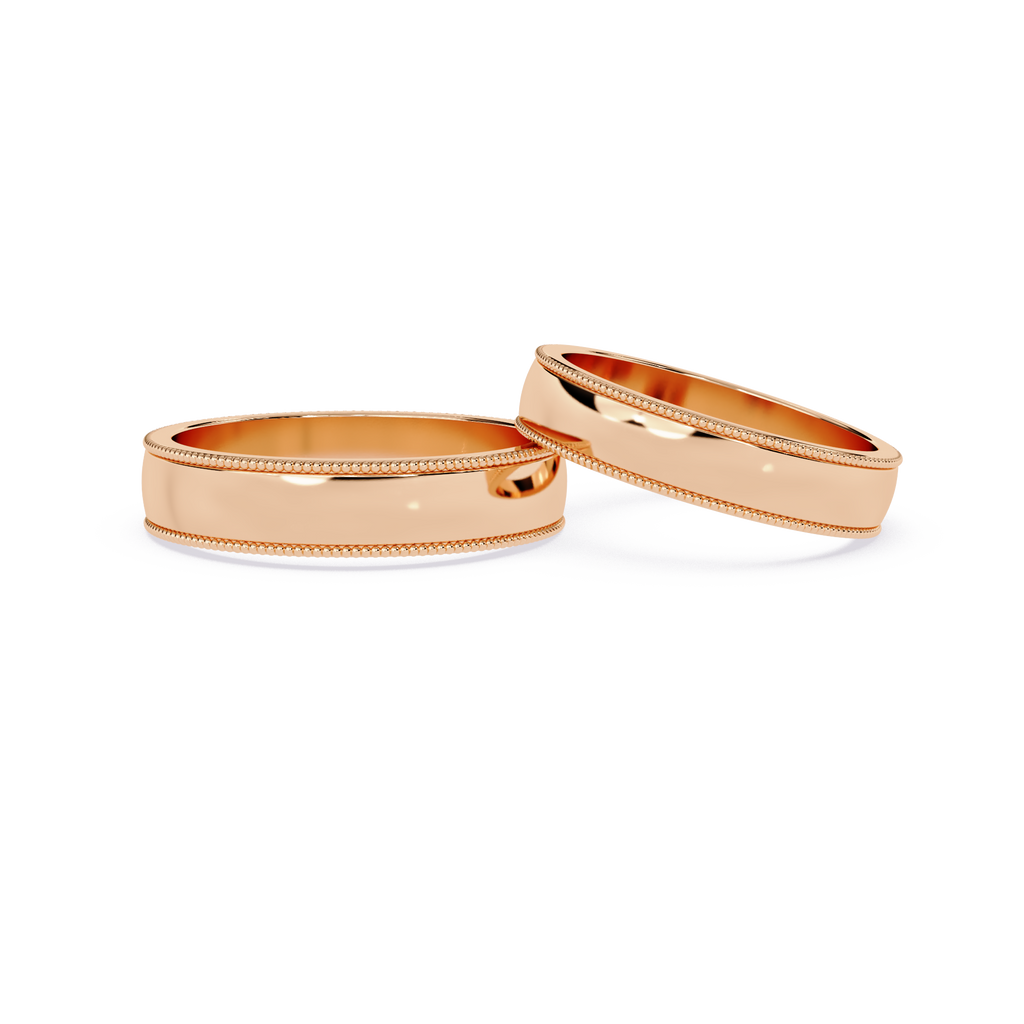 0.28 Ct round cut lab-grown diamond ring in sleek minimal setting

