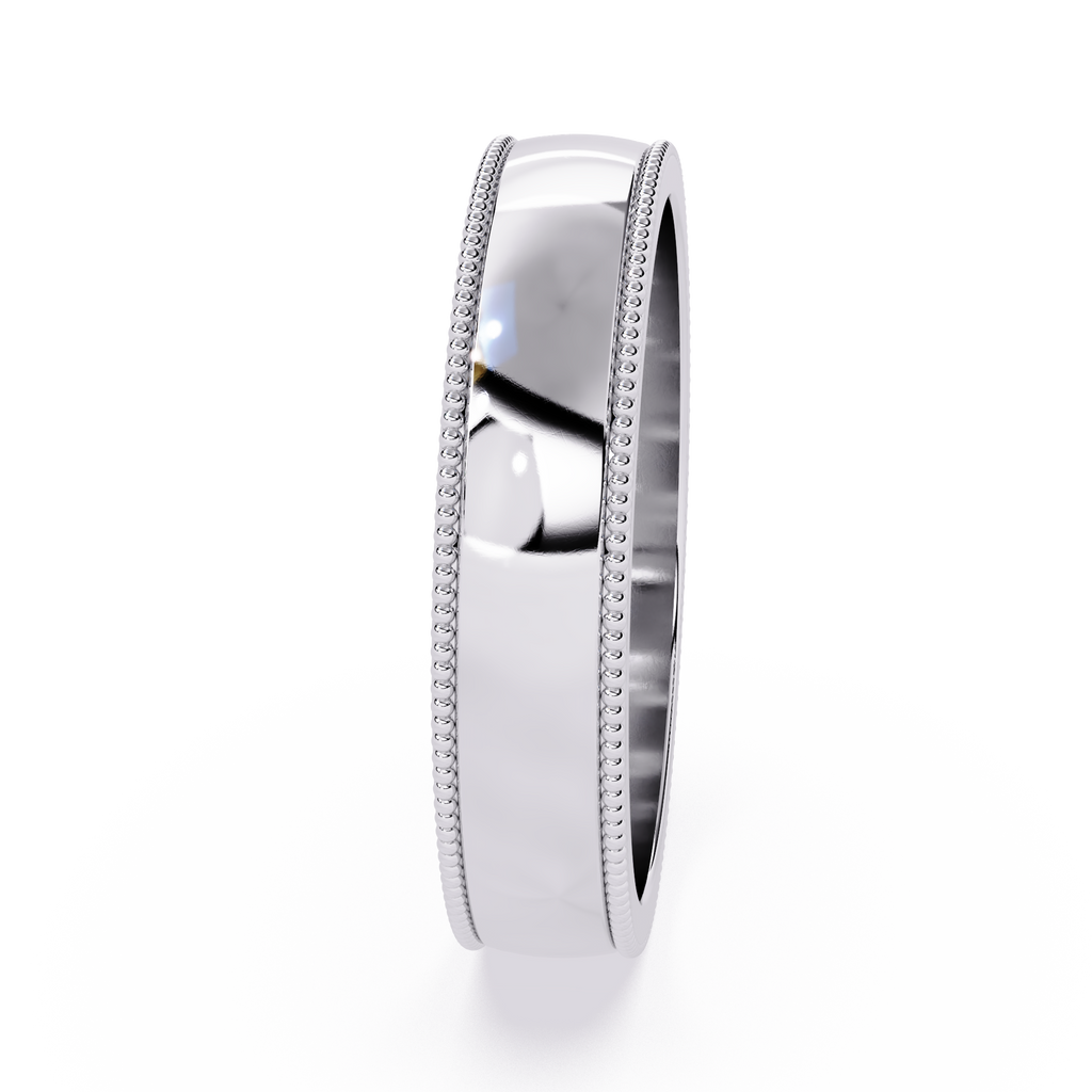 0.28 Ct round cut lab-grown diamond ring in sleek minimal setting

