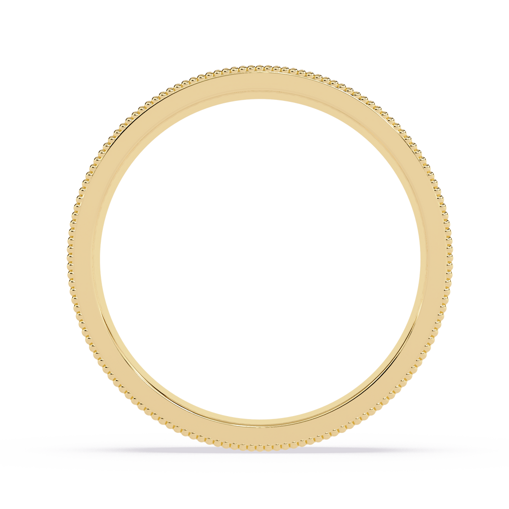0.28 Ct round cut lab-grown diamond ring in sleek minimal setting

