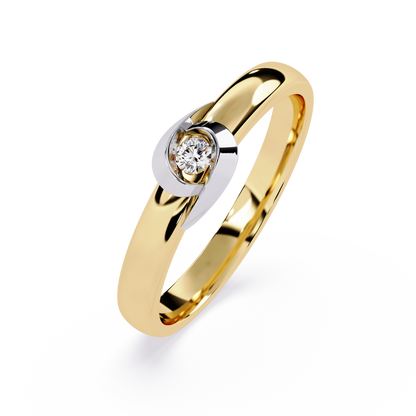 0.06 Ct Round Diamond Rings