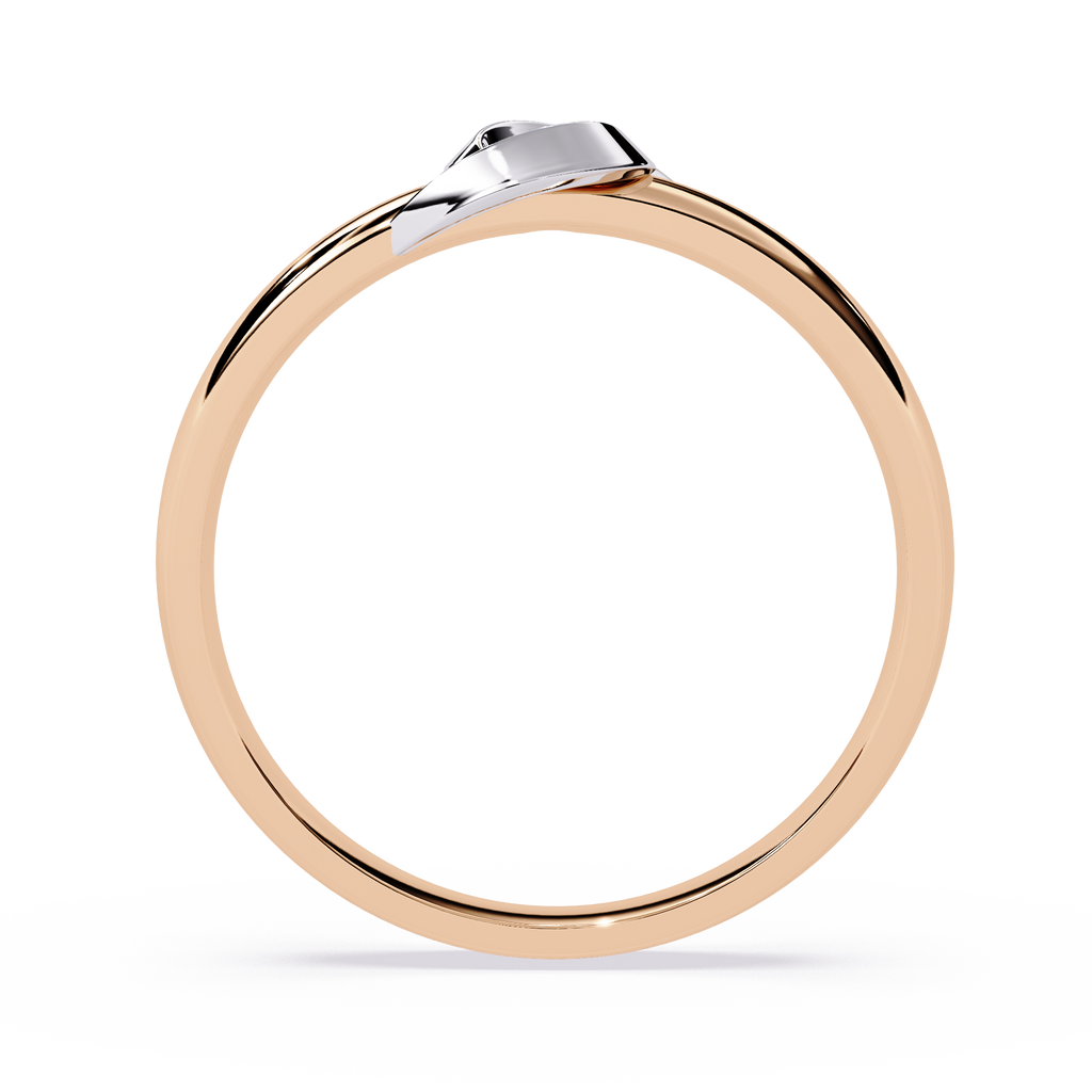 86 stone lab-grown round diamond ring

