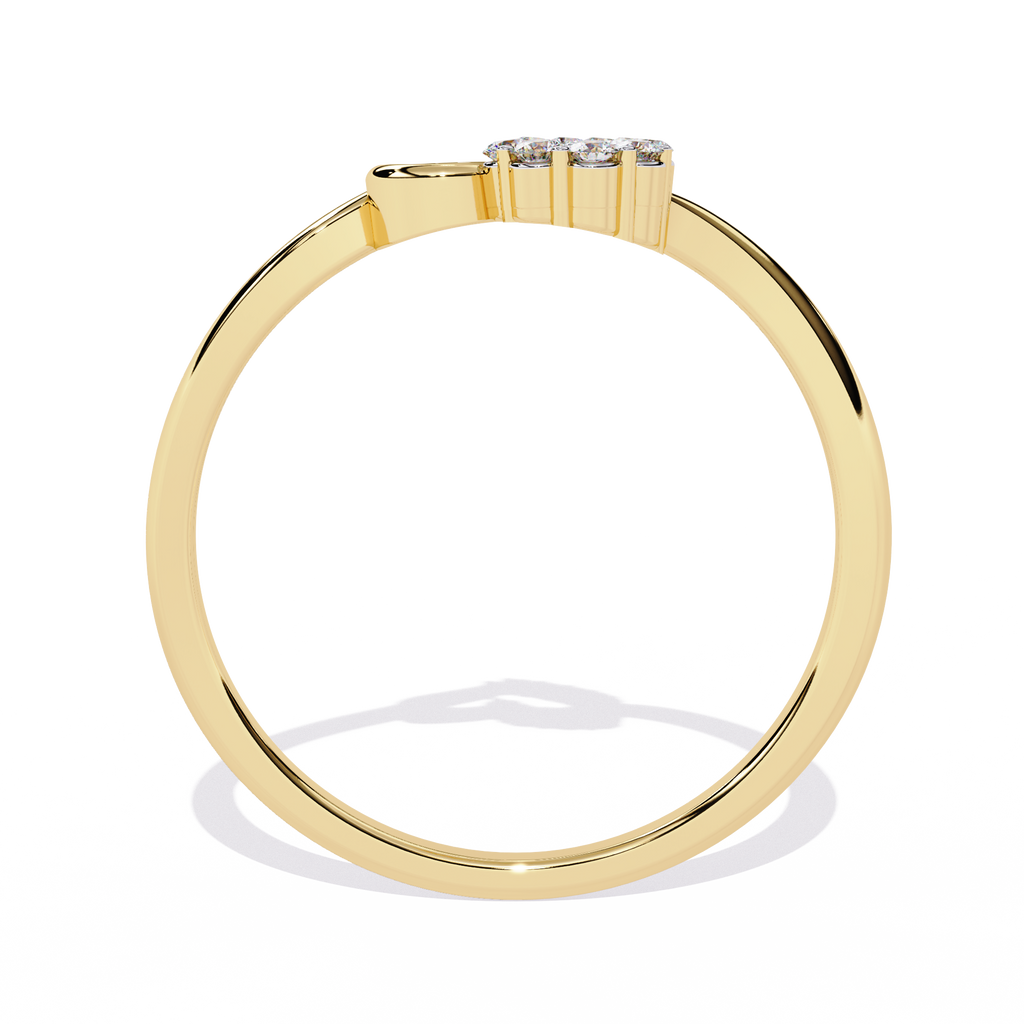 Round Diamond Ring – Elegant Solitaire Design for Everyday Sparkle
