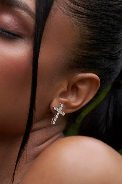 Cross Earrings