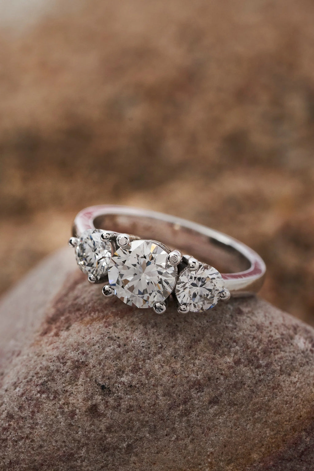 The Trio Stone Ring