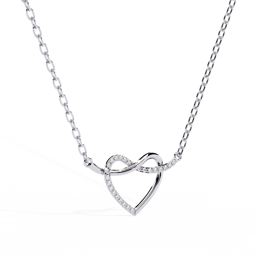 Premium Round Diamond Pendant – Elegant Solitaire Diamond in Gold
