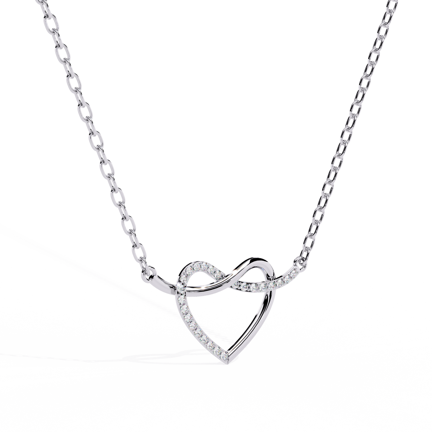 Premium Round Diamond Pendant – Elegant Solitaire Diamond in Gold