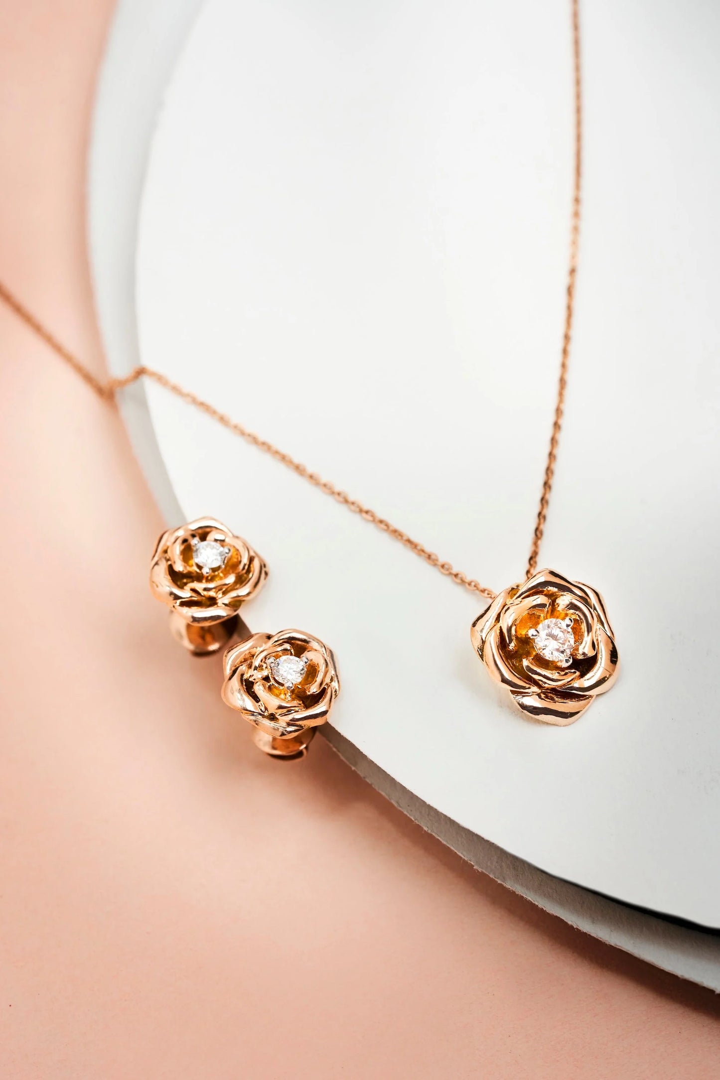 Bloomed Rose Earring