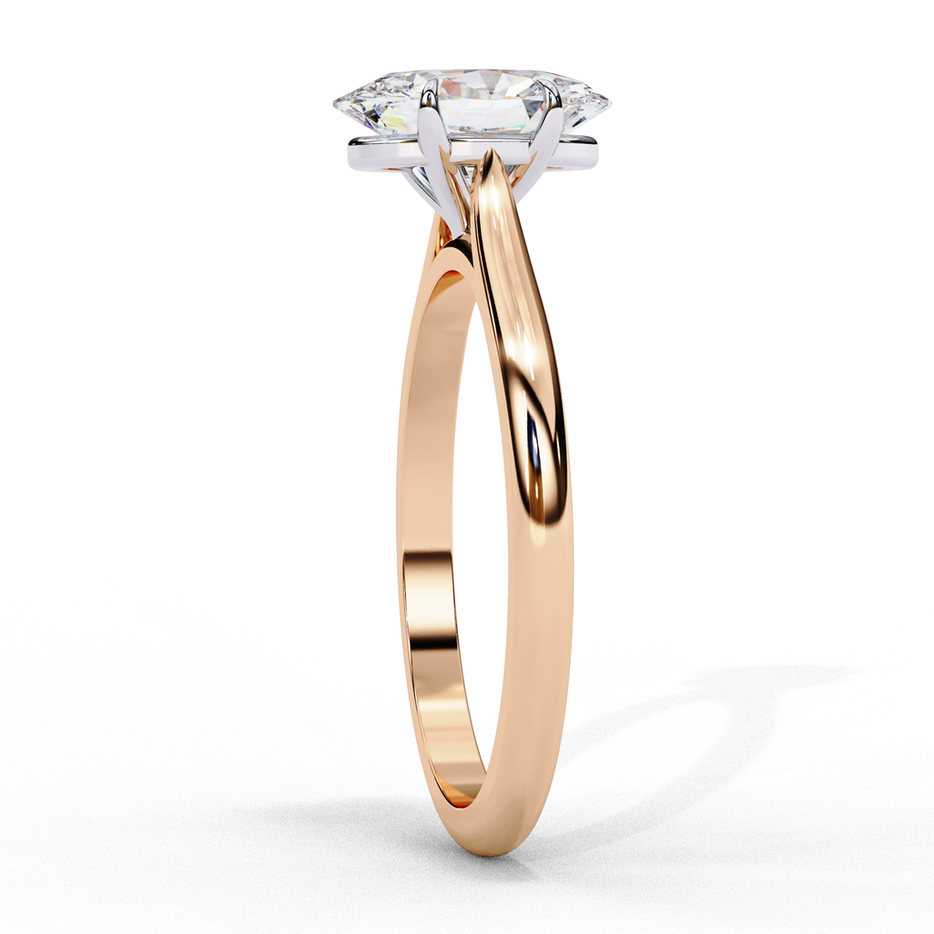 Dazzlez Classic Oval Solitaire Ring