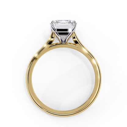 Exquisite 2.94Ct Diamond Ring with Open Cathedral Setting