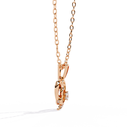 Stylish lab grown diamond pendant for sale in India – best online shopping for women in india