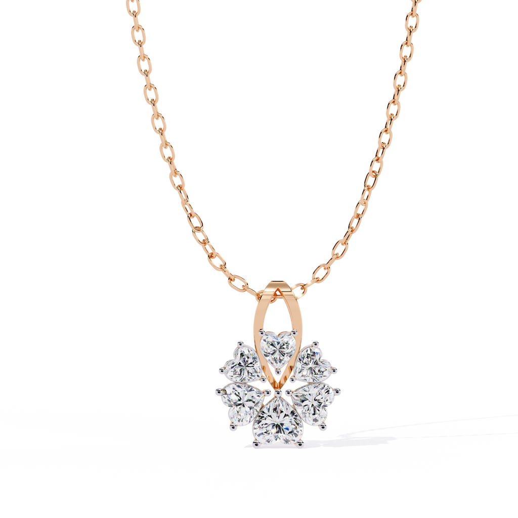Shop our lab grown diamond pendant in India online at best prices