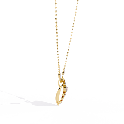 Buy lab grown diamond heart pendant for women – price in India online