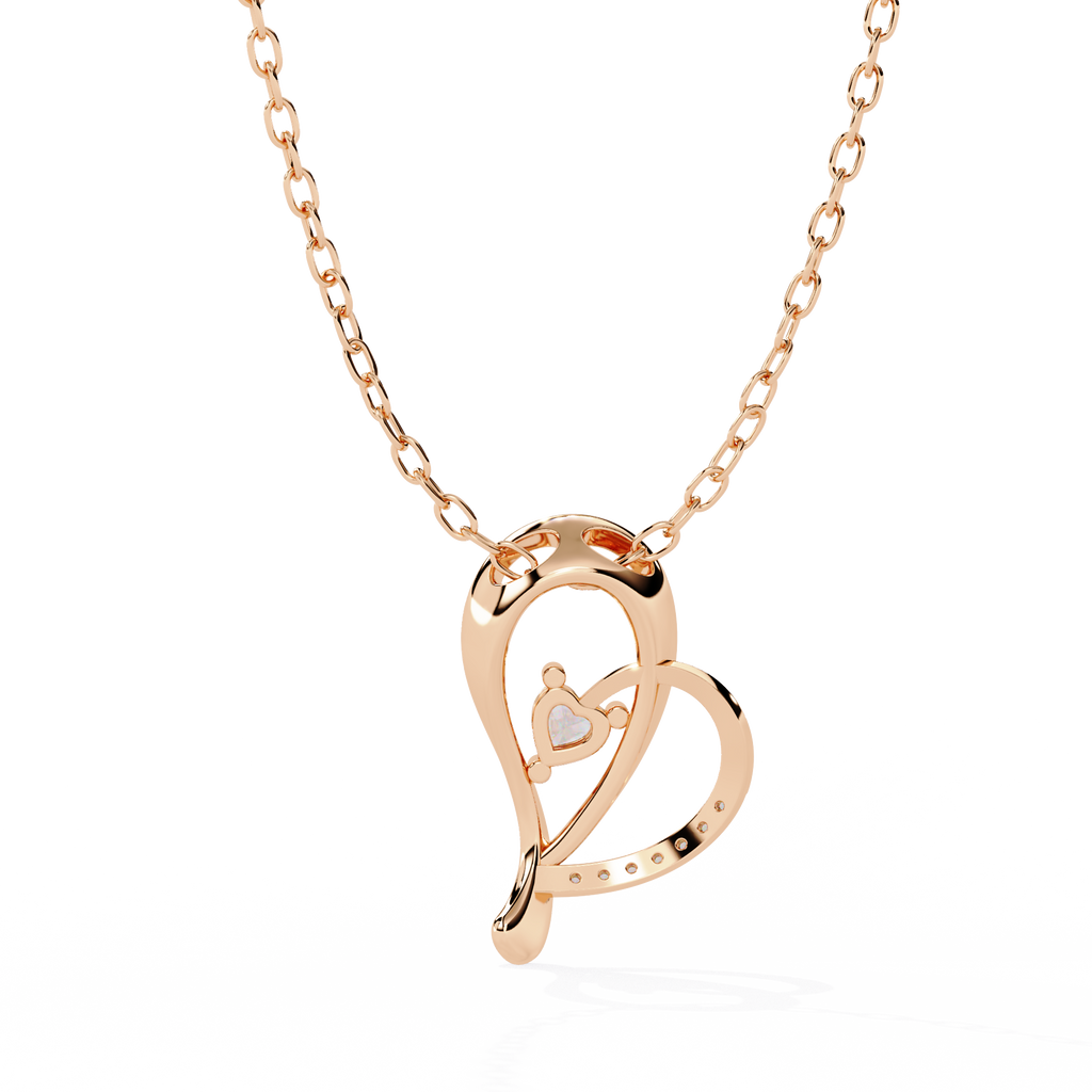 Luxury lab grown diamond pendant for women in India – premium quality, best price
