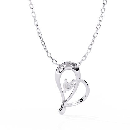 Beautiful solitaire pendant in India with lab grown diamond – best price online