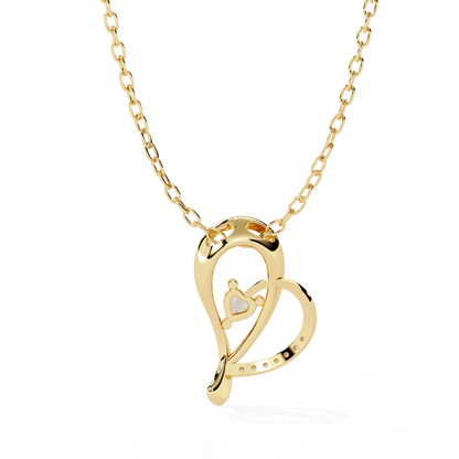 lab grown diamond heart pendant price in India – shop trending styles online