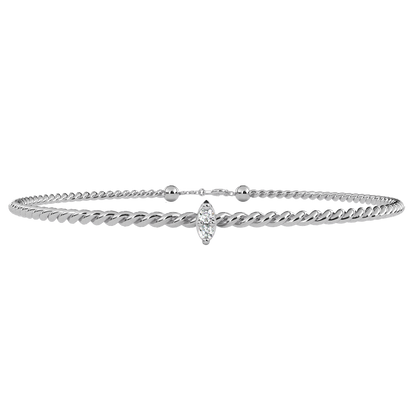 0.01 Ct Round Diamond Bracelets