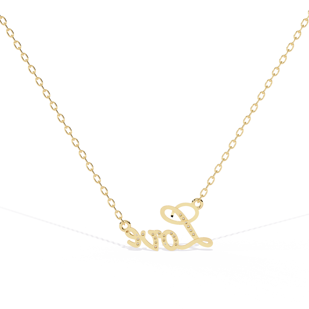 Lab grown diamond pendant in India, perfect romantic pendant necklace for women