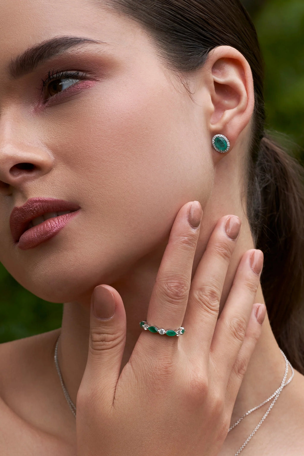 Emerald Earring