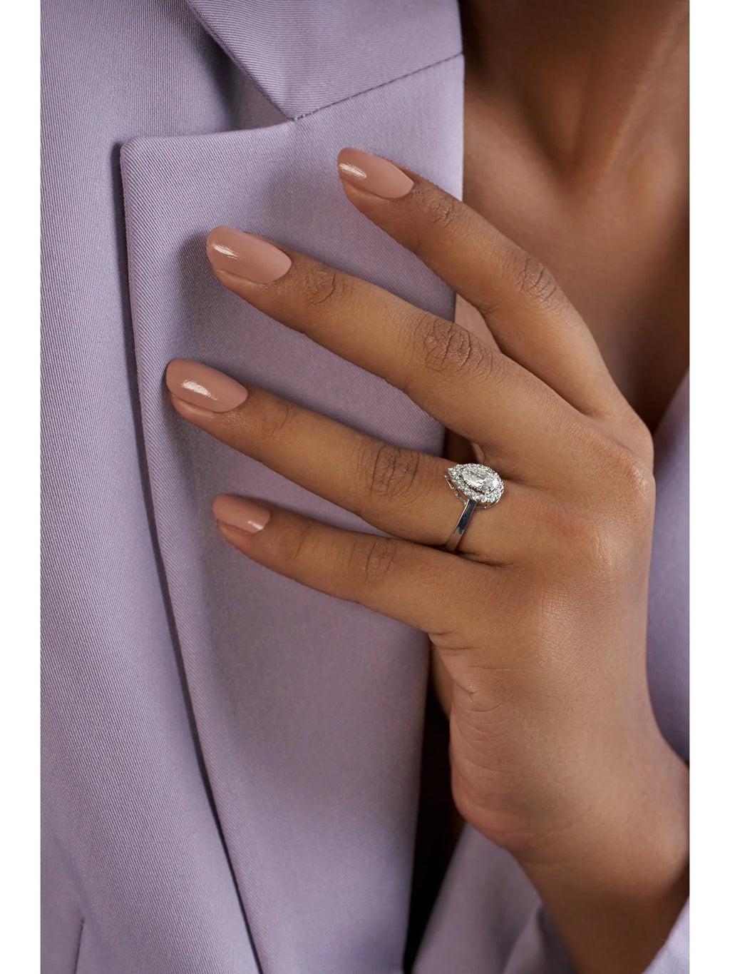 Pear Shaped Ring