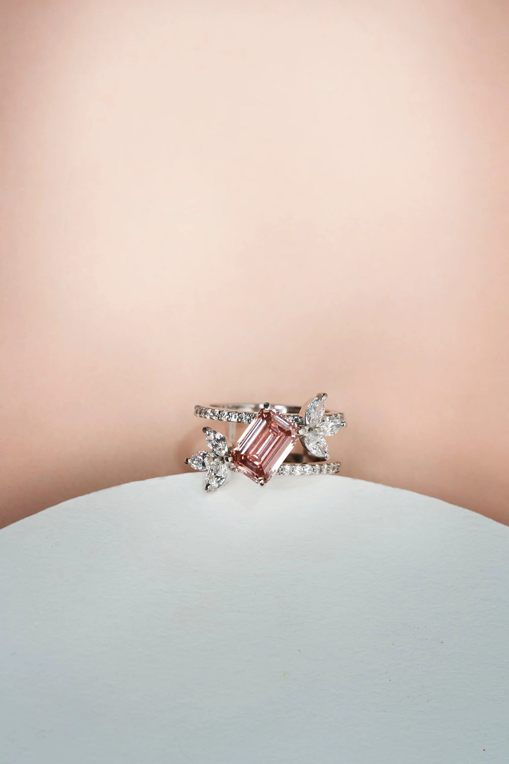 The Pink Emerald Ring