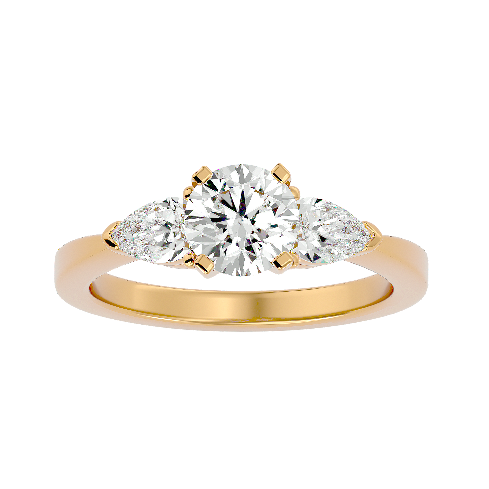 Enduring Promise Ring made with Gold and Premium Lab Grown Diamonds