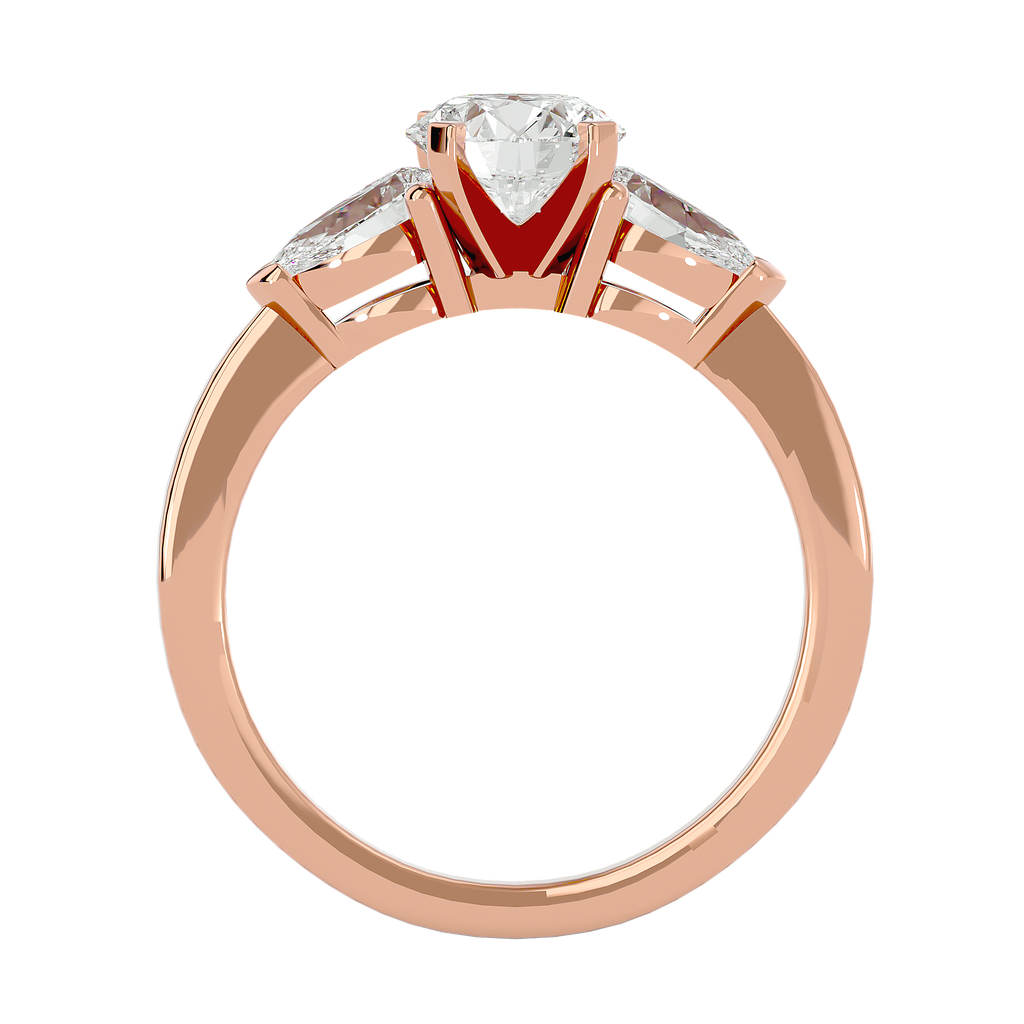 Enduring Promise Ring made with Gold and Premium Lab Grown Diamonds