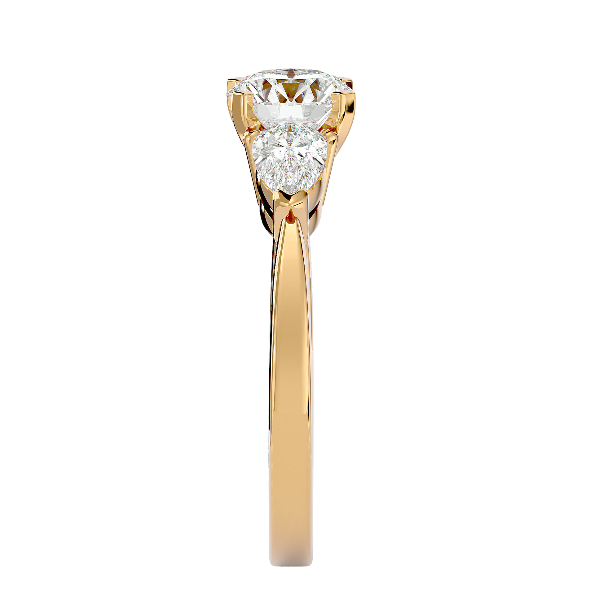 Enduring Promise Ring made with Gold and Premium Lab Grown Diamonds