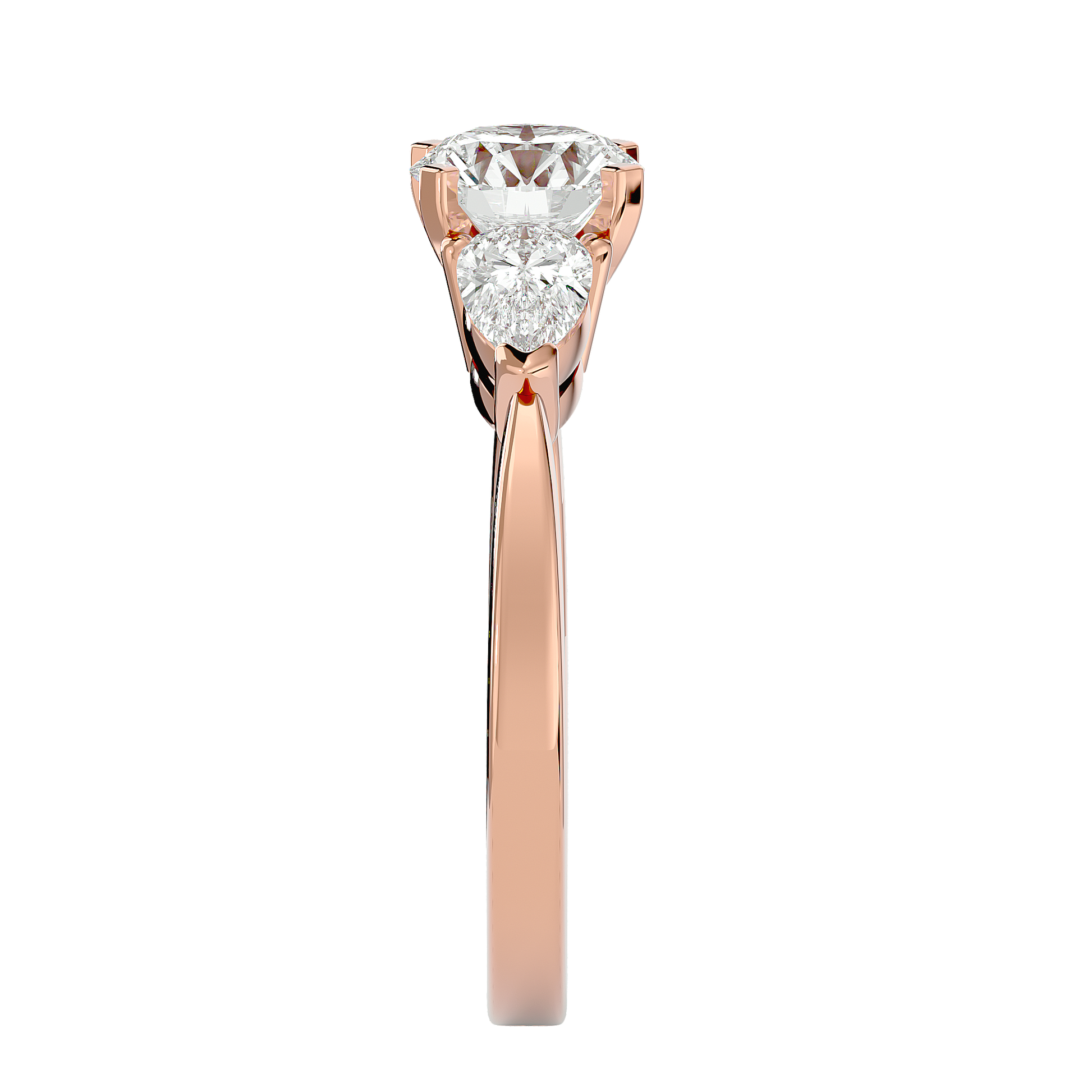 Enduring Promise Ring made with Gold and Premium Lab Grown Diamonds