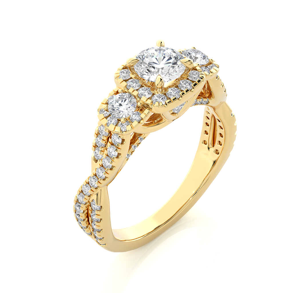 Righteous Affinity Ring - Trilogy Lab Grown Diamond Ring