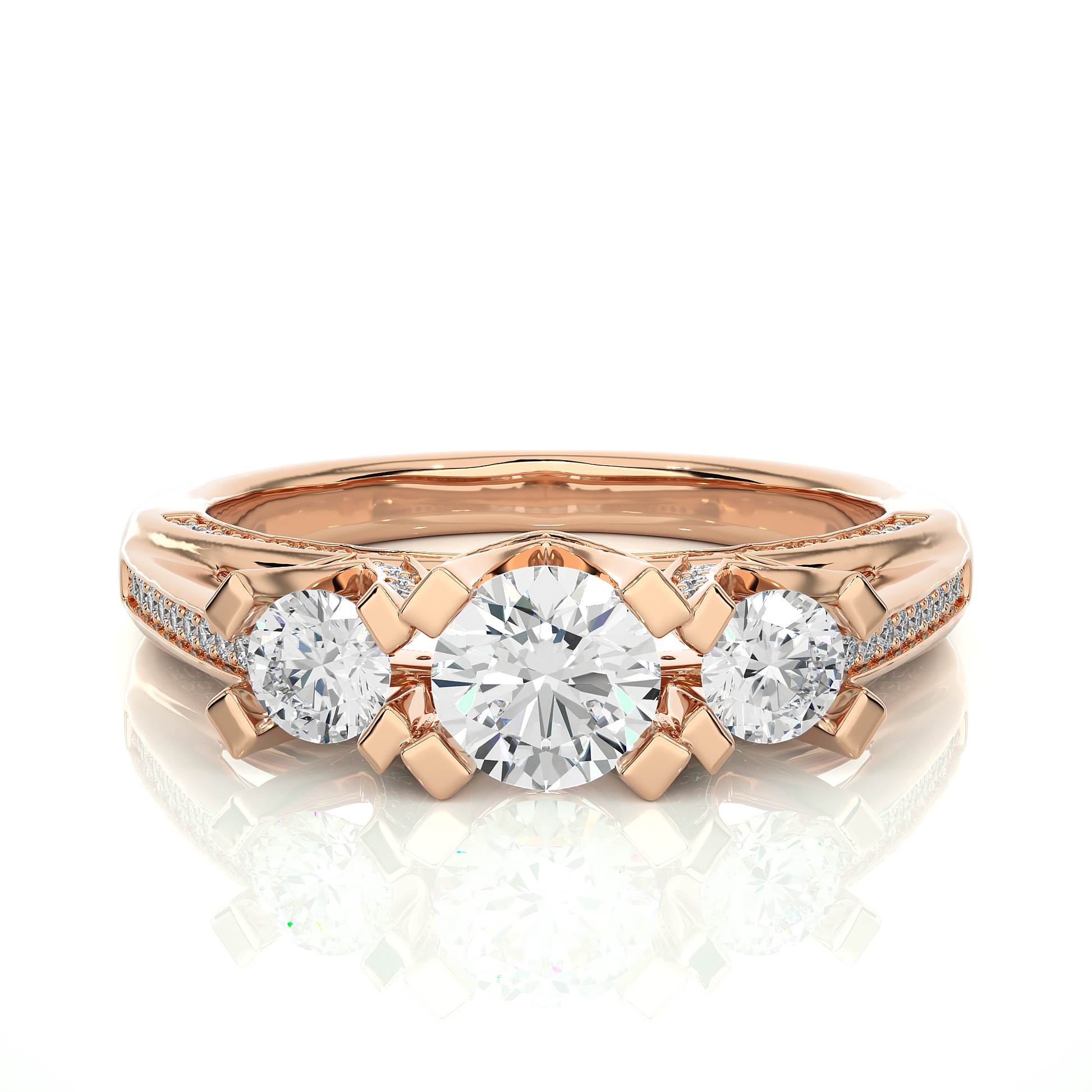 Compassionate Bond - Trilogy Lab Grown Diamond Ring