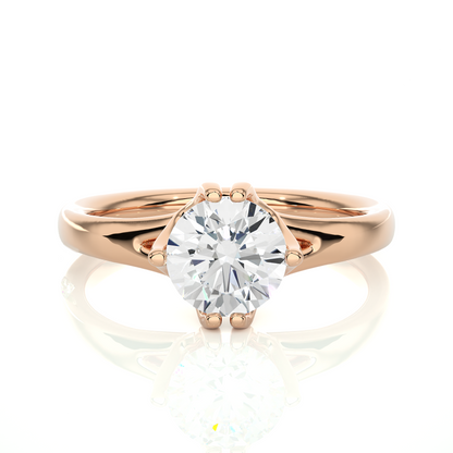 1.1 Ct Round Diamond Ring