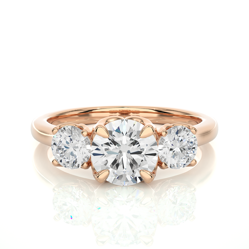 Lifelong Vows and Love Ring made with Gold and Lab Grown Diamonds